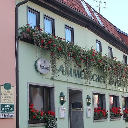 Ammerscher Bahnhof Mühlhausen Eksteriør billede