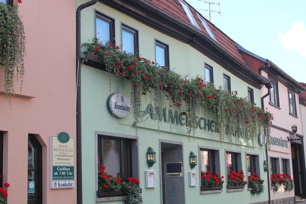 Ammerscher Bahnhof Mühlhausen Eksteriør billede